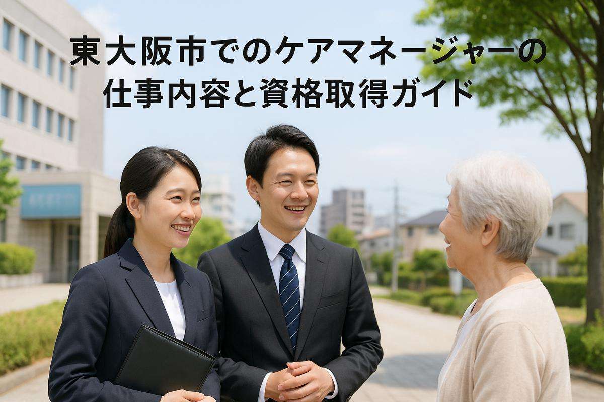 東大阪市でのケアマネージャーの仕事内容と資格取得ガイド